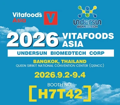 Undersun pou montre poud ak ekstrè djondjon nan Vitafoods Asia 2026 nan Thailand